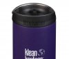 Kubek termiczny Klean Kanteen TKWide 592 ml Cafe Cap kalamata fioletowy